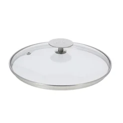 De Buyer Couvercle En Verre Cerclé Inox 14 Cm