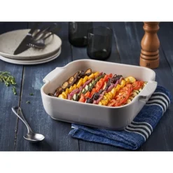 Peugeot Plat Four Carré Céramique écru 28 Cm -de Buyer Shop 201183 2 2 Plat four carre ceramique ecru 28 cm Peugeot