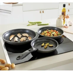 Batterie Poêles Anti-adhérentes Effet Pierre Manche Amovible Et 2 éponges Végétales 8 Batterie Poêles Anti-adhérentes Effet Pierre Manche Amovible Et 2 éponges Végétales -de Buyer Shop 209048 3 3 Batterie poeles anti adherentes Effet Pierre manche amovible et 2 eponges vegetales Mathon