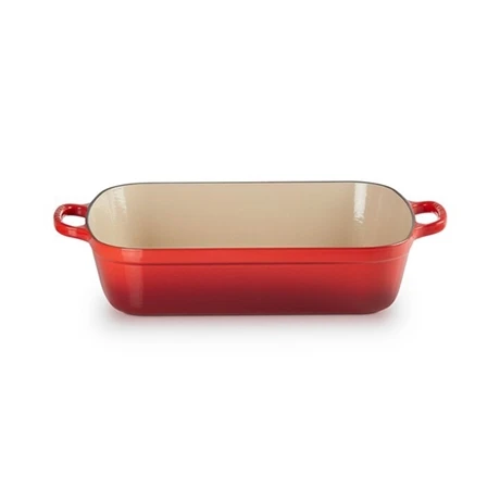 Le Creuset Plat Rectangulaire Fonte émaillée 37 Cm Cerise 1 Le Creuset Plat Rectangulaire Fonte émaillée 37 Cm Cerise
