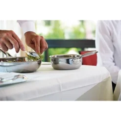 Lot 3 Casseroles Inox Castel'Pro 16,18 Et 20 Cm -de Buyer Shop 274900 2 1 Lot 3 casseroles inox Castel Pro 16 18 et 20 cm Cristel