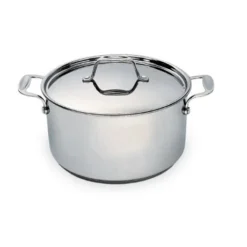 BEKA Faitout Chef Inox Avec Couvercle 24 Cm 5,7 L