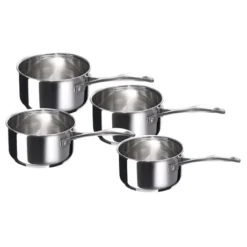 de Buyer Shop -de Buyer Shop 279098 1 1 Lot de 4 casseroles et 4 couvercles Chef de 14 a 20 cm Beka