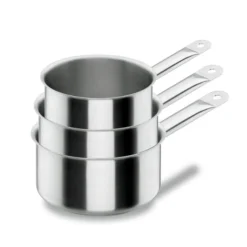 Lot 3 Casseroles 12 14 16 Cm Chef Classic