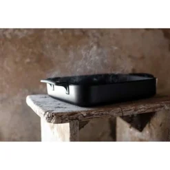 Plat Rectangulaire Belle Cuisine Effet Fonte 30 Cm -de Buyer Shop 301057 2 2 Plat rectangulaire Belle Cuisine Effet Fonte 30 cm Revol