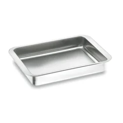 Plat à Four Inox 40 X 28 Cm