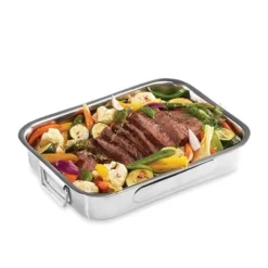 Plat à Four Rectangulaire Inox 35 Cm -de Buyer Shop 37111 2 3 Plat a four rectangulaire inox 35 cm Baumalu