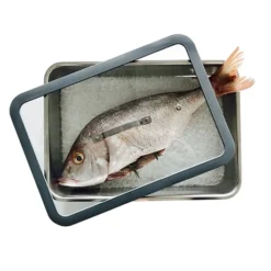 Plat à Four En Inox Avec Couvercle Transparent 36 X 25 Cm -de Buyer Shop 37114 2 2 Plat a four en inox avec couvercle transparent 36 x 25 cm Inoxriv